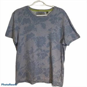 Ted Baker Floral Cotton Short Sleeve Tee size S
